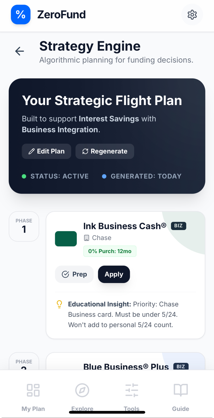 ZeroFund screenshot 2